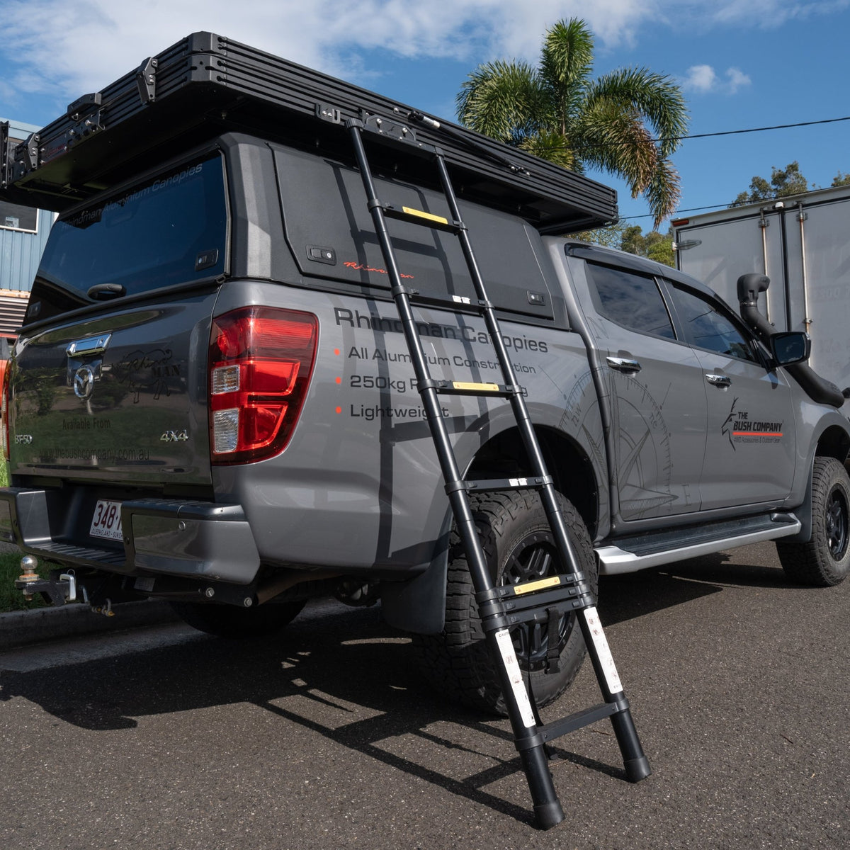 Compact Telescopic Ladder | Lightweight 4WD Tent Access