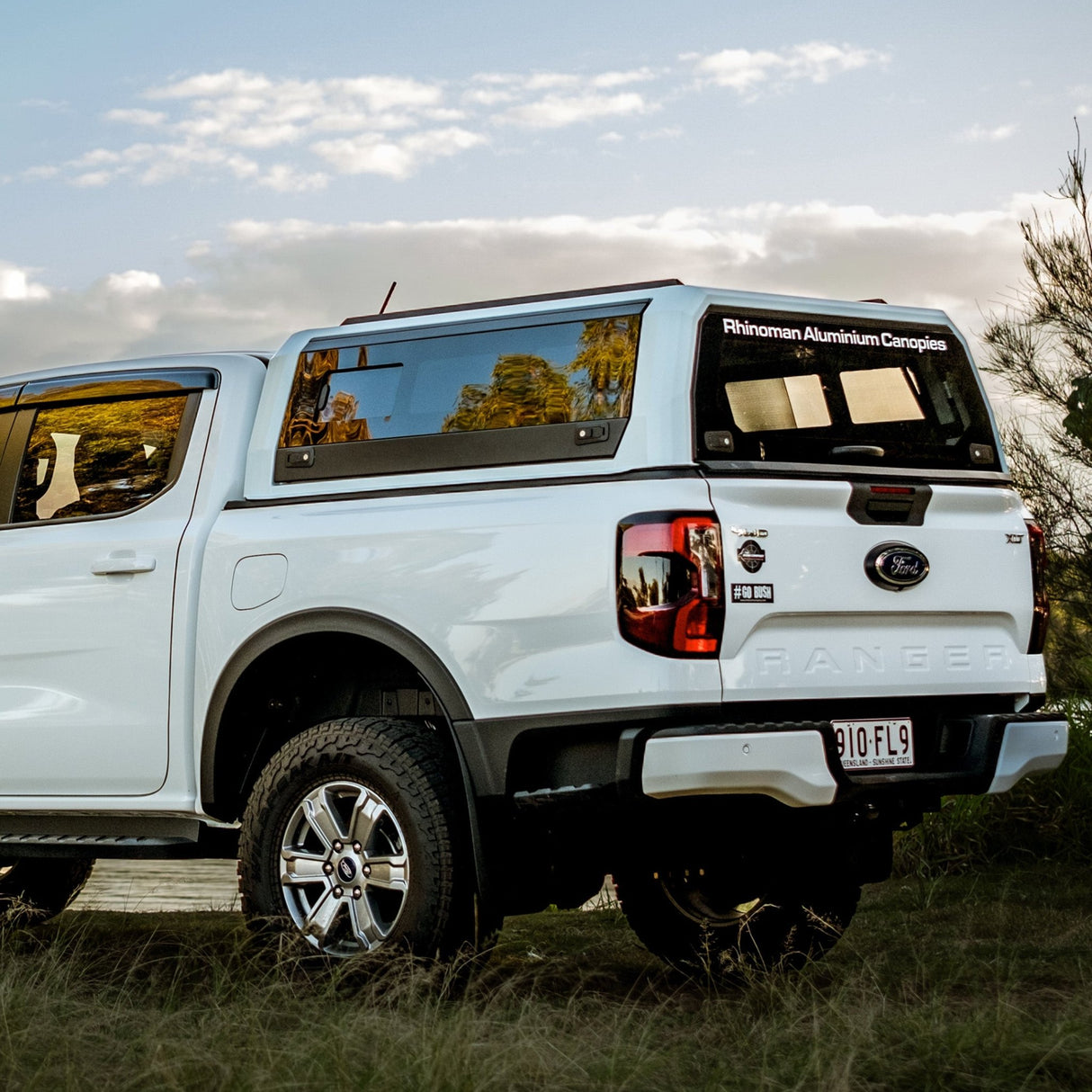 Ford Ranger Next Gen Dual Cab Xtreme CapRax Canopy by Rhinoman - The Bush Company