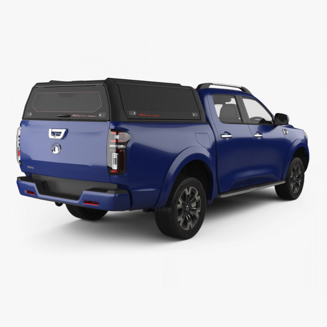 GWM Cannon Dual Cab 2020 - 2025 Xpedition CapRax Canopy by Rhinoman - The Bush Company