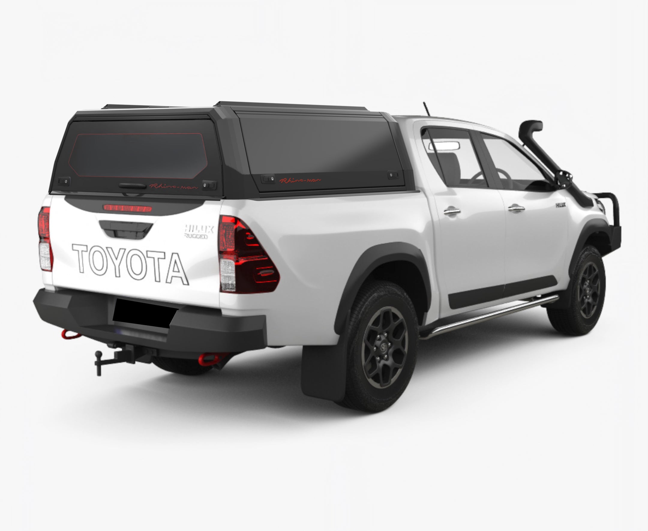 Hilux 2015+ Dual Cab Xpedition | CapRax Aluminium Canopy – The
