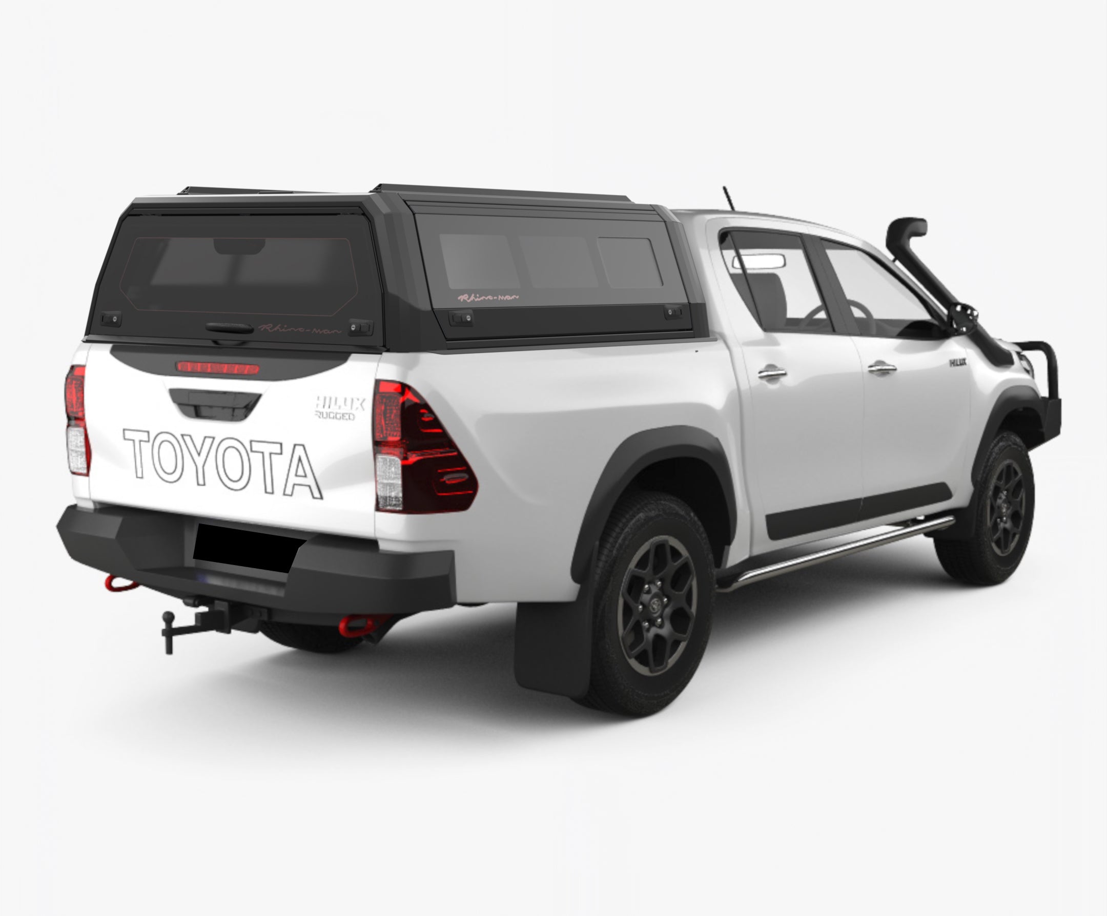 Hilux 2015+ Dual Cab Xtreme | CapRax Aluminium Canopy – The Bush
