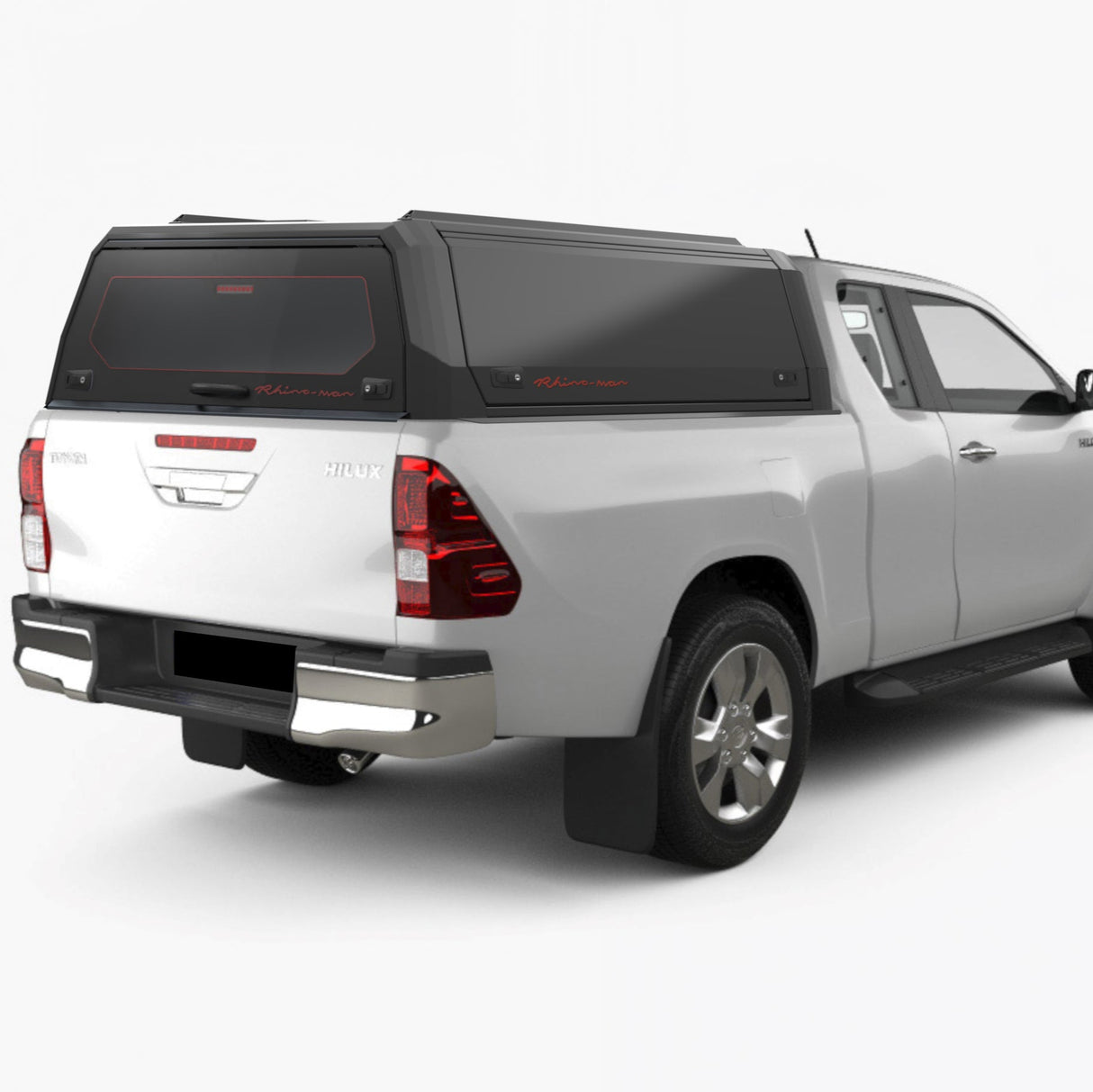 Toyota Hilux 2015 - on Extra Cab Xpedition CapRax Canopy by Rhinopman - The Bush Company
