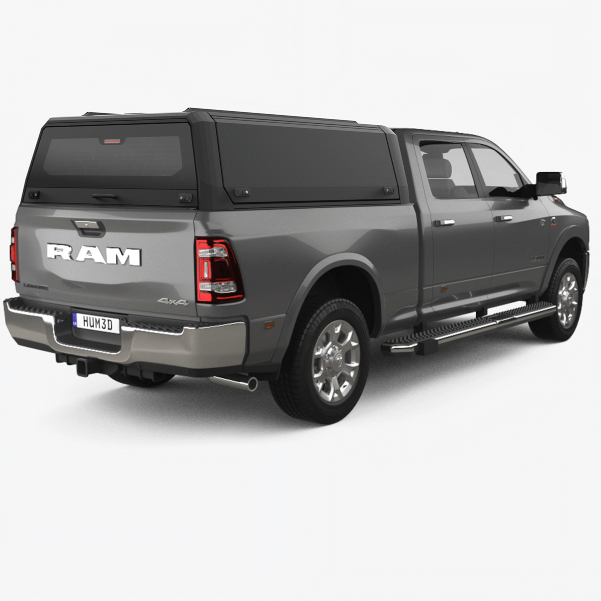 RAM 5'7" Truck Bed Xpedition CapRax Canopy by Rhinoman - The Bush Company