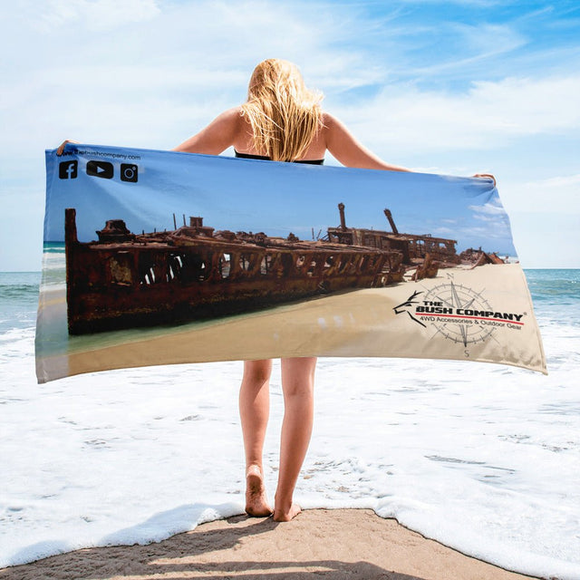 Beach Towel - Fraser Island Maheno - The Bush Company