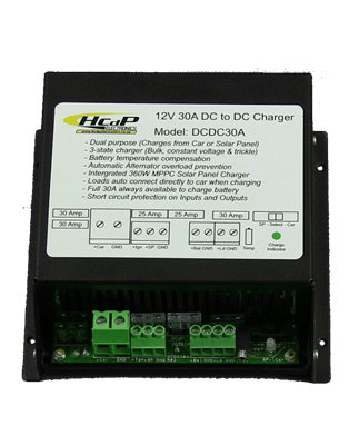 DC/DC 30Amp 12V Charger