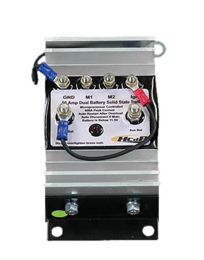 Dual Battery Solid State Switch front