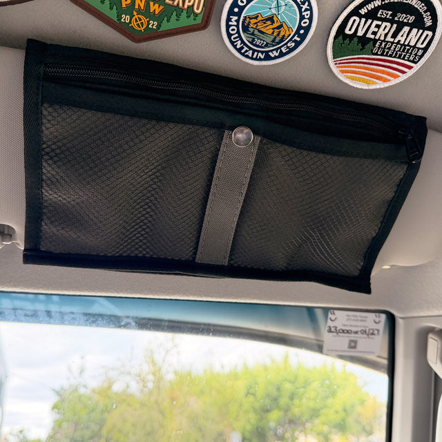 Toyota Landcruiser (J70) Series - Sun Visor Storage - The Bush Company