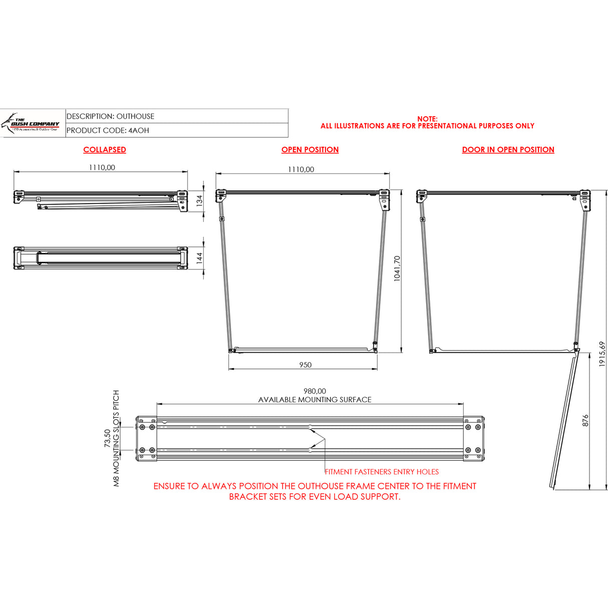 Outhouse Shower Tent