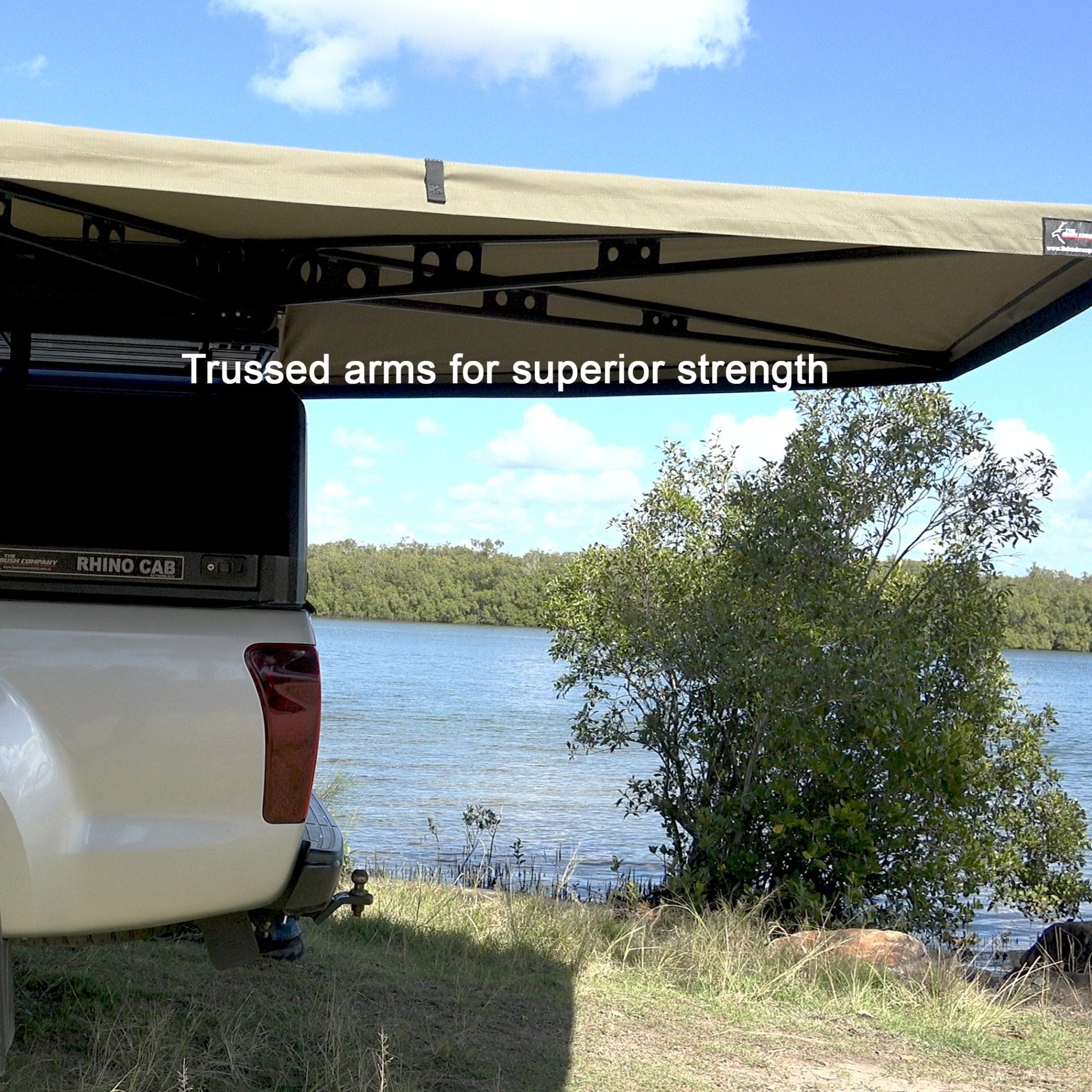 270 XT Awning Mk2 | Freestanding 270° 4x4 Awning – The Bush Company