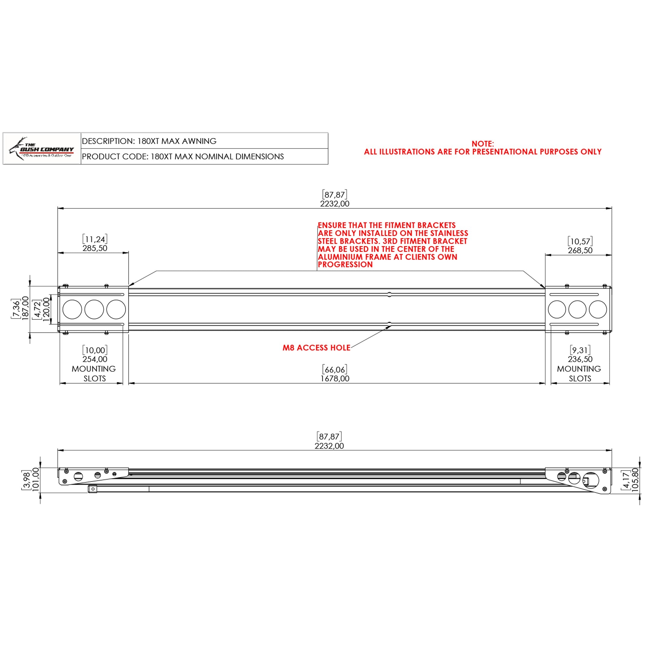 180 XT MAX Awning | Freestanding 4WD Awning | Heavy Duty – The