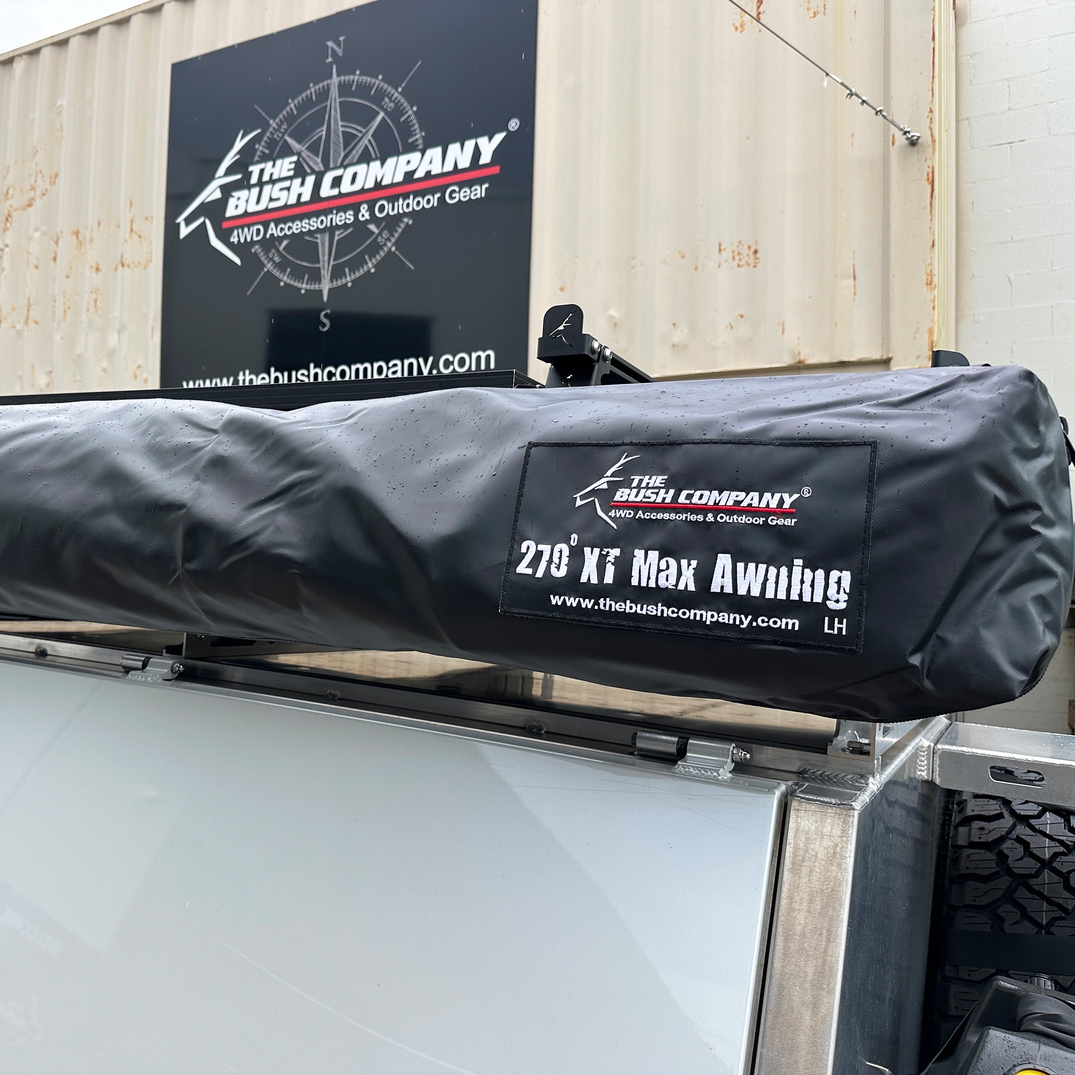 270 XT MAX Awning Mk2 | Freestanding 270° 4WD Awning – Bush