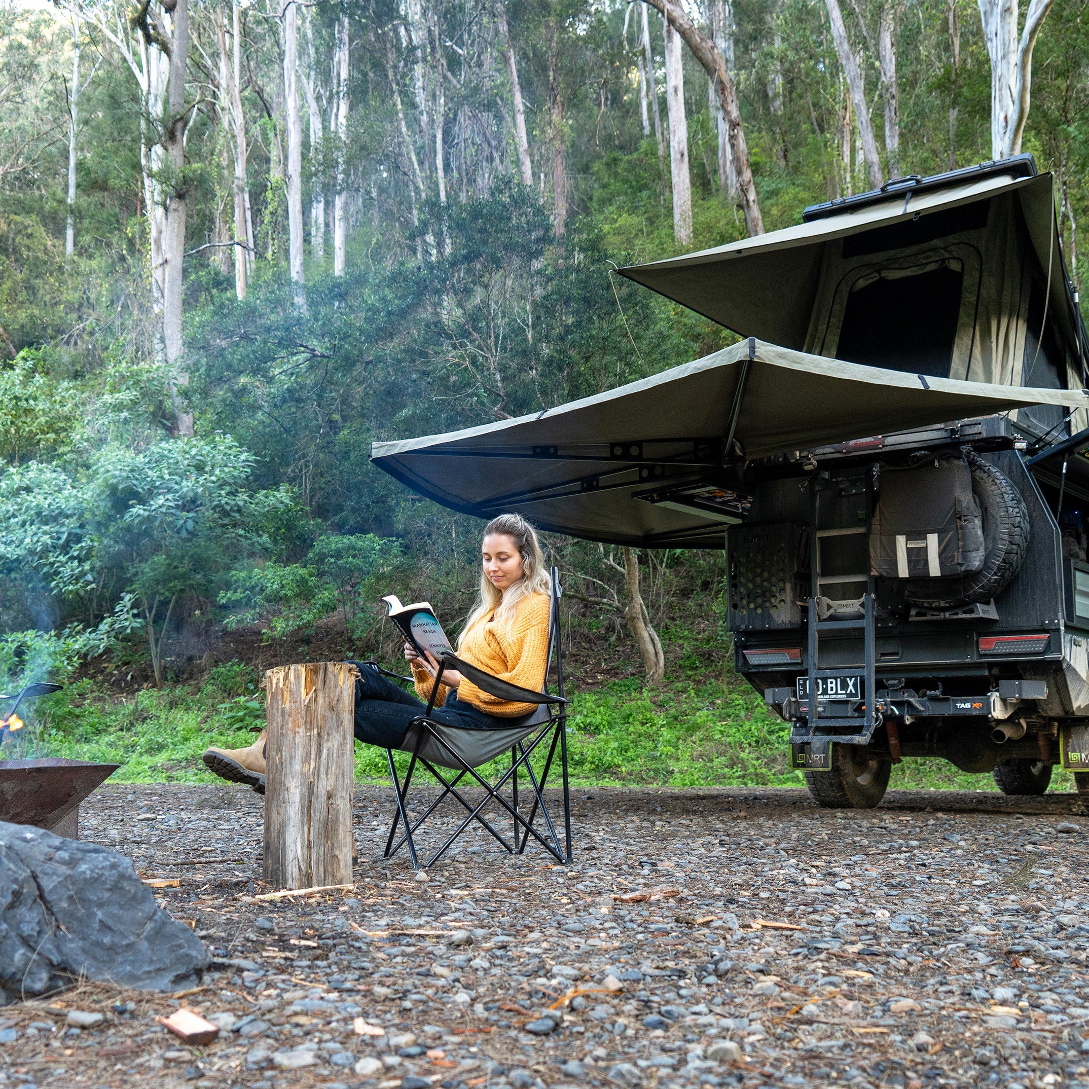 270 XT MAX Awning Mk2 | Freestanding 270° 4WD Awning – Bush