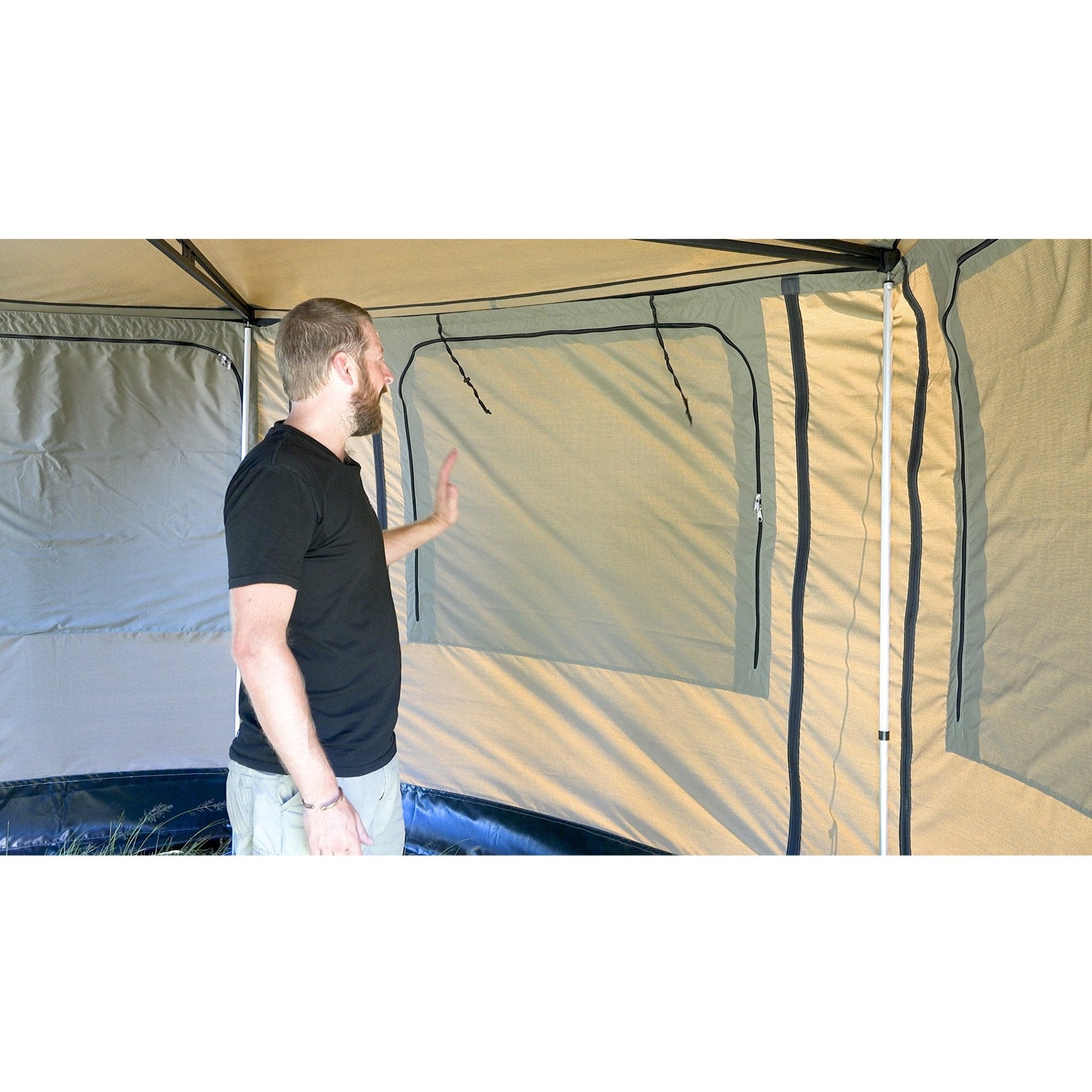 Wall Kit 270 XT MAX Awning | Full Enclosure with Canvas Walls