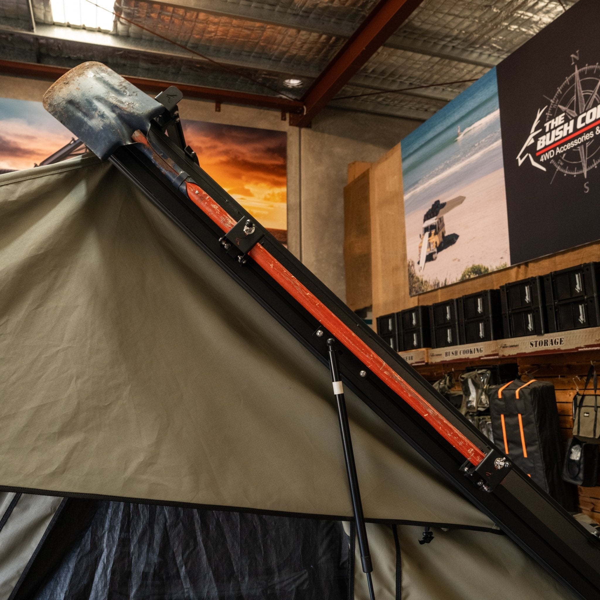 Shovel Mount Bracket – Dachträger kaufen bei Rooftop Tents Europe