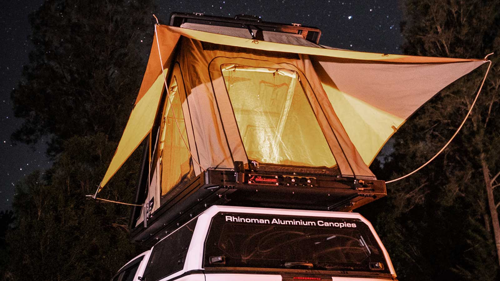 AX27 Tent Large Rainfly Set | Rooftop Tent Weather Protection