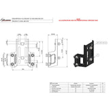 Accessory To Tent Bracket Set - Outhouse