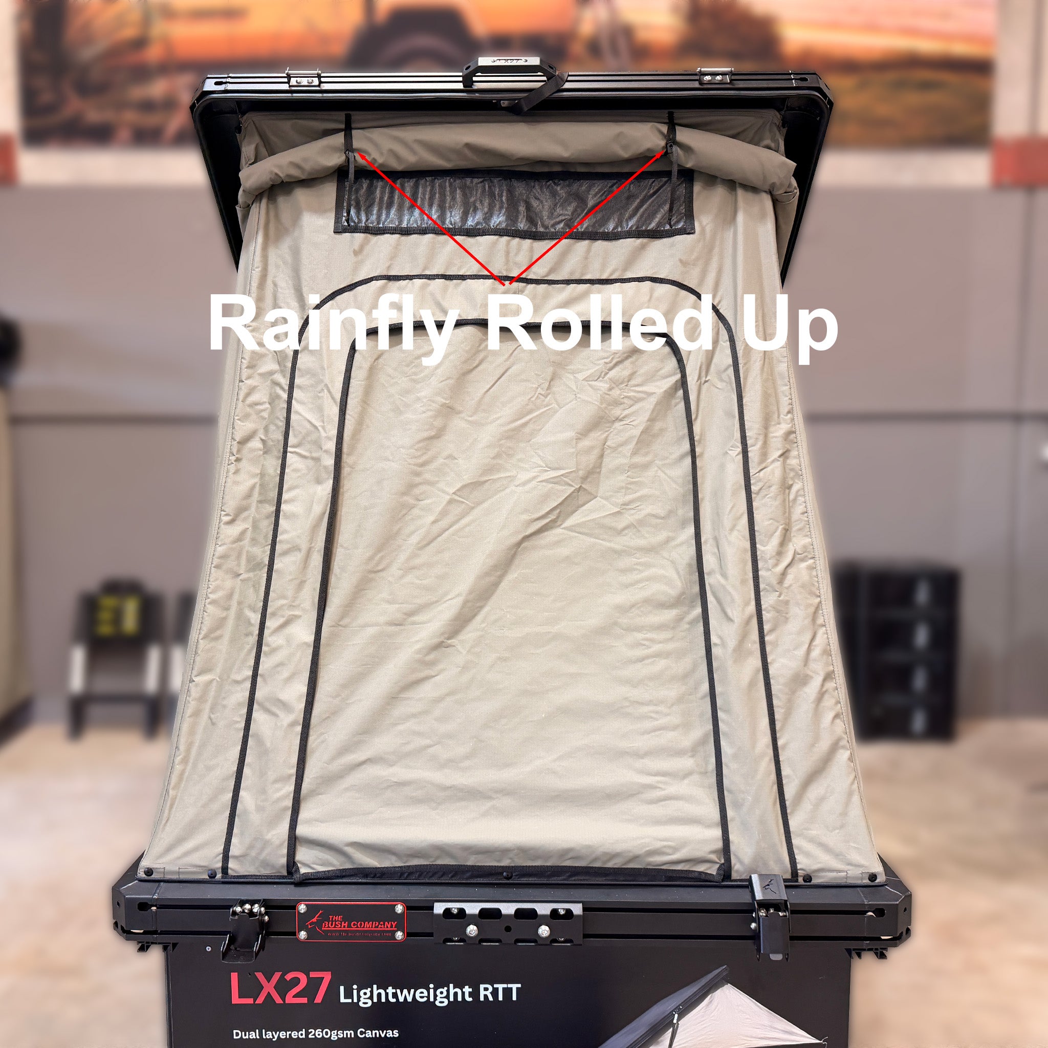 LX27 Gen 2 Lightweight Rooftop Tent – Aluminium 4WD Tent | Bush
