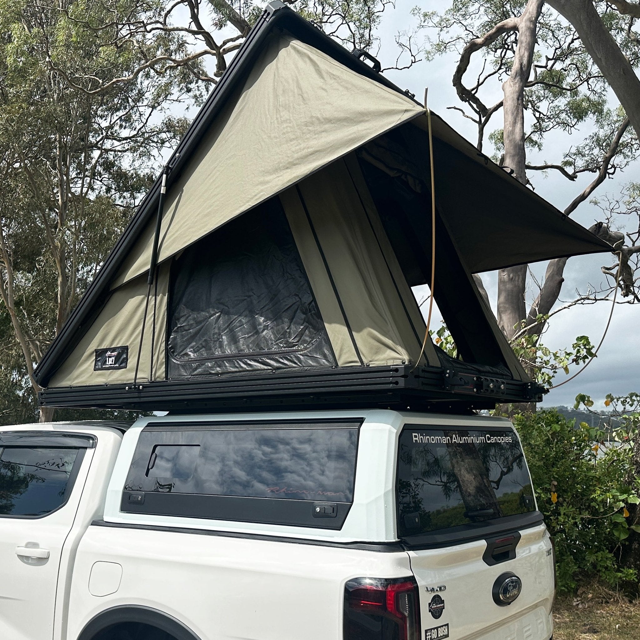 LX27 Lightweight Rooftop Tent – Aluminium 4WD Tent | Bush Company