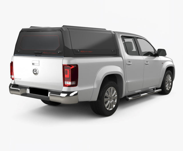VW Amarok Double Cab 2010–22 Xpedition CapRax Canopy fitted on vehicle