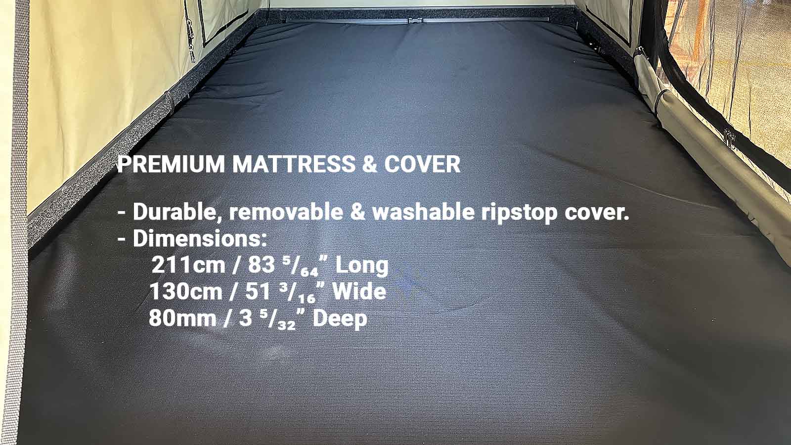 Mattress and Cover – Dachzelt-Zubehör kaufen bei Rooftop Tents Europe