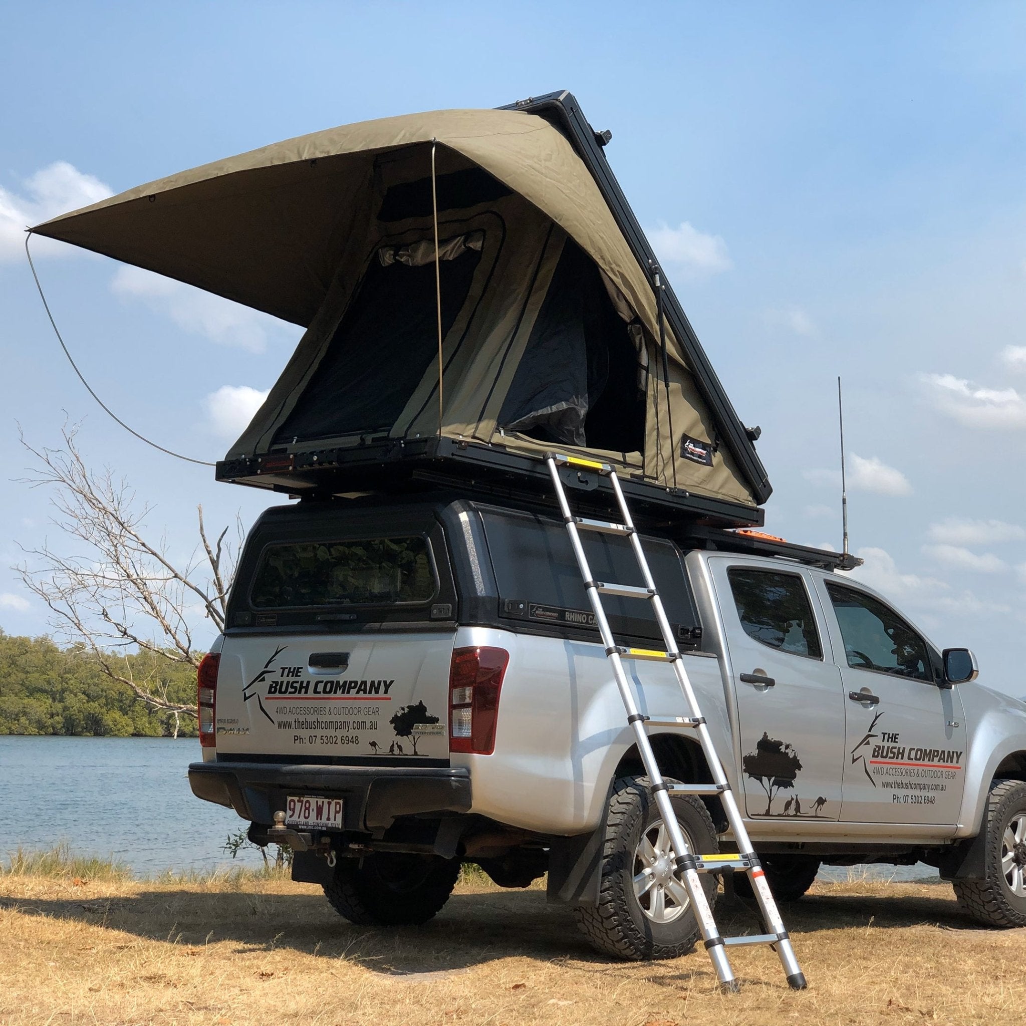 AX27 Clamshell Rooftop Tent | Heavy-Duty Hard Shell RTT Australia