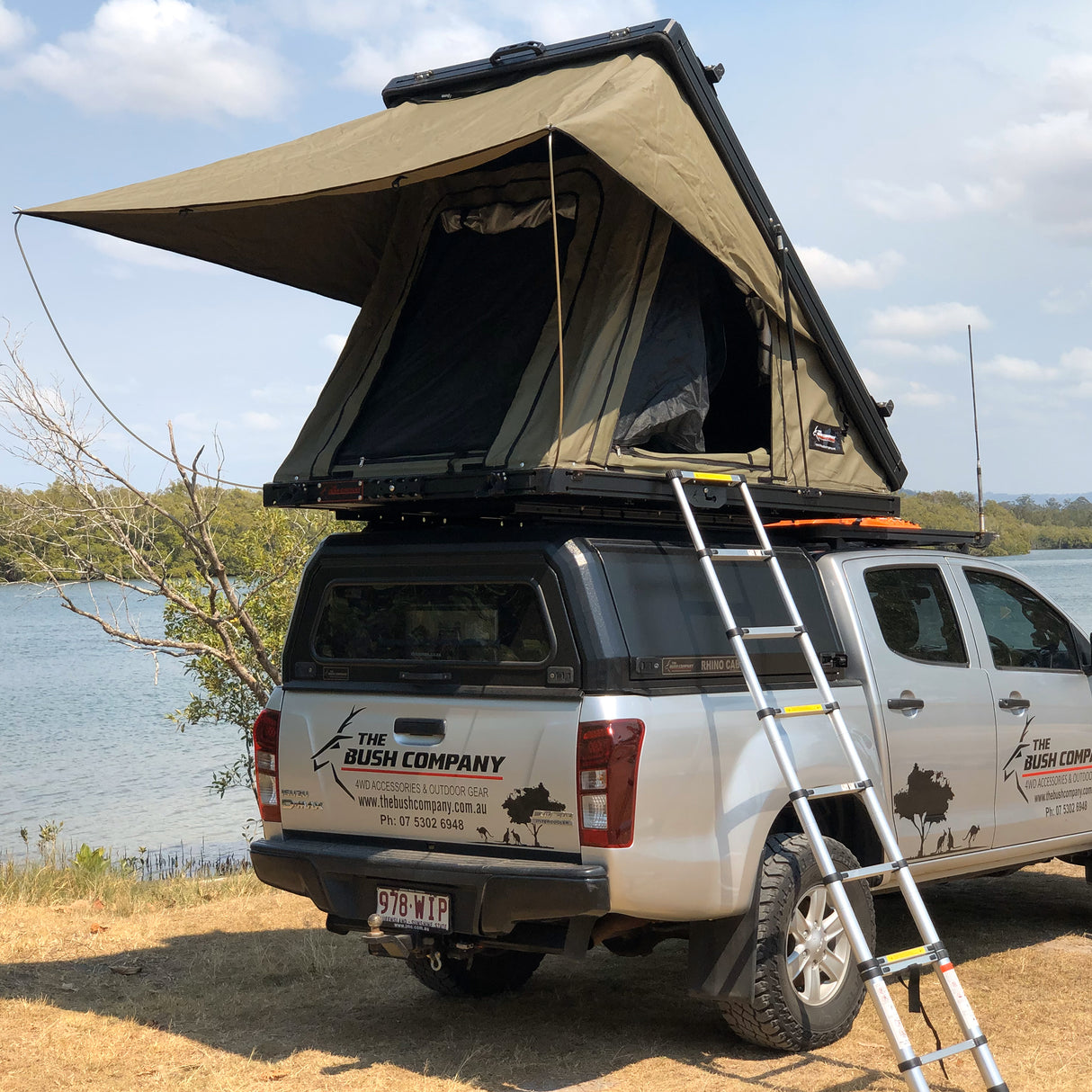 bush tent AX27 Clamshell Rooftop Tent