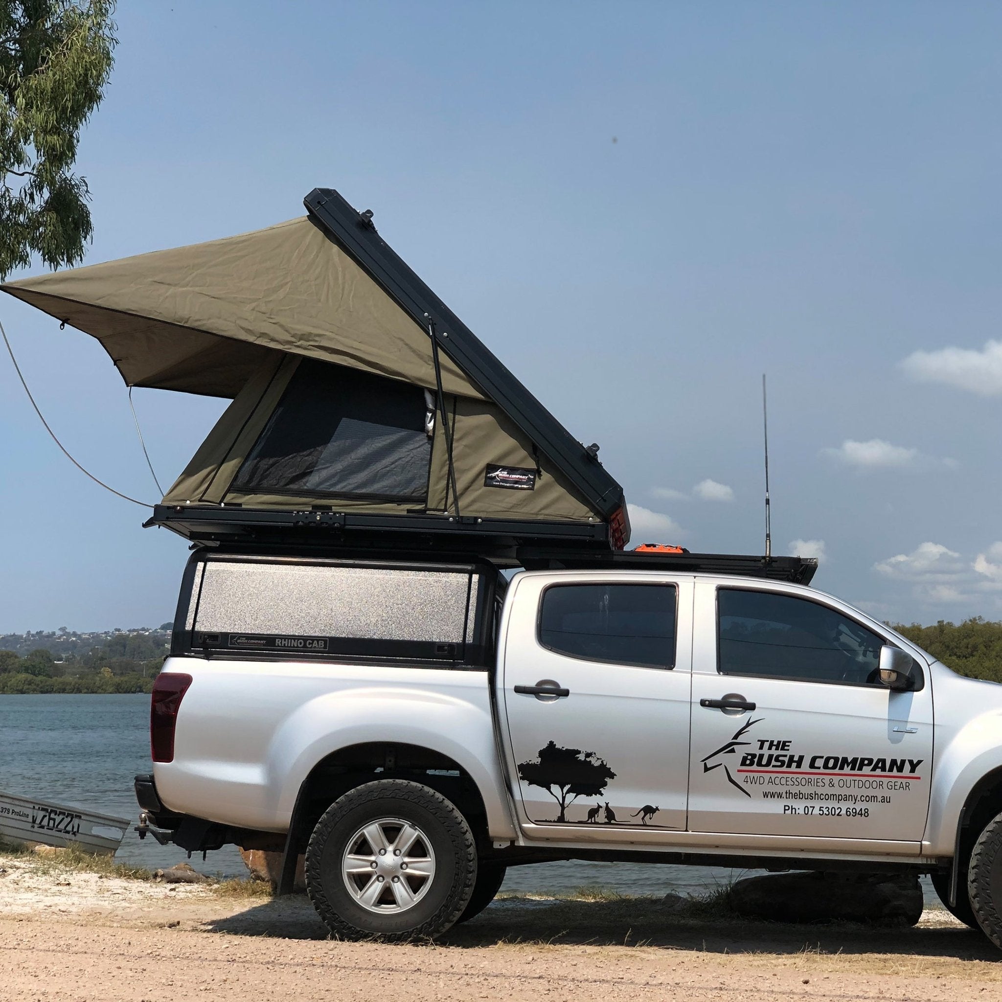 AX27 Clamshell Rooftop Tent | Heavy-Duty Hard Shell RTT Australia