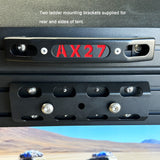 AX27 Clamshell Rooftop Tent - The Bush Company