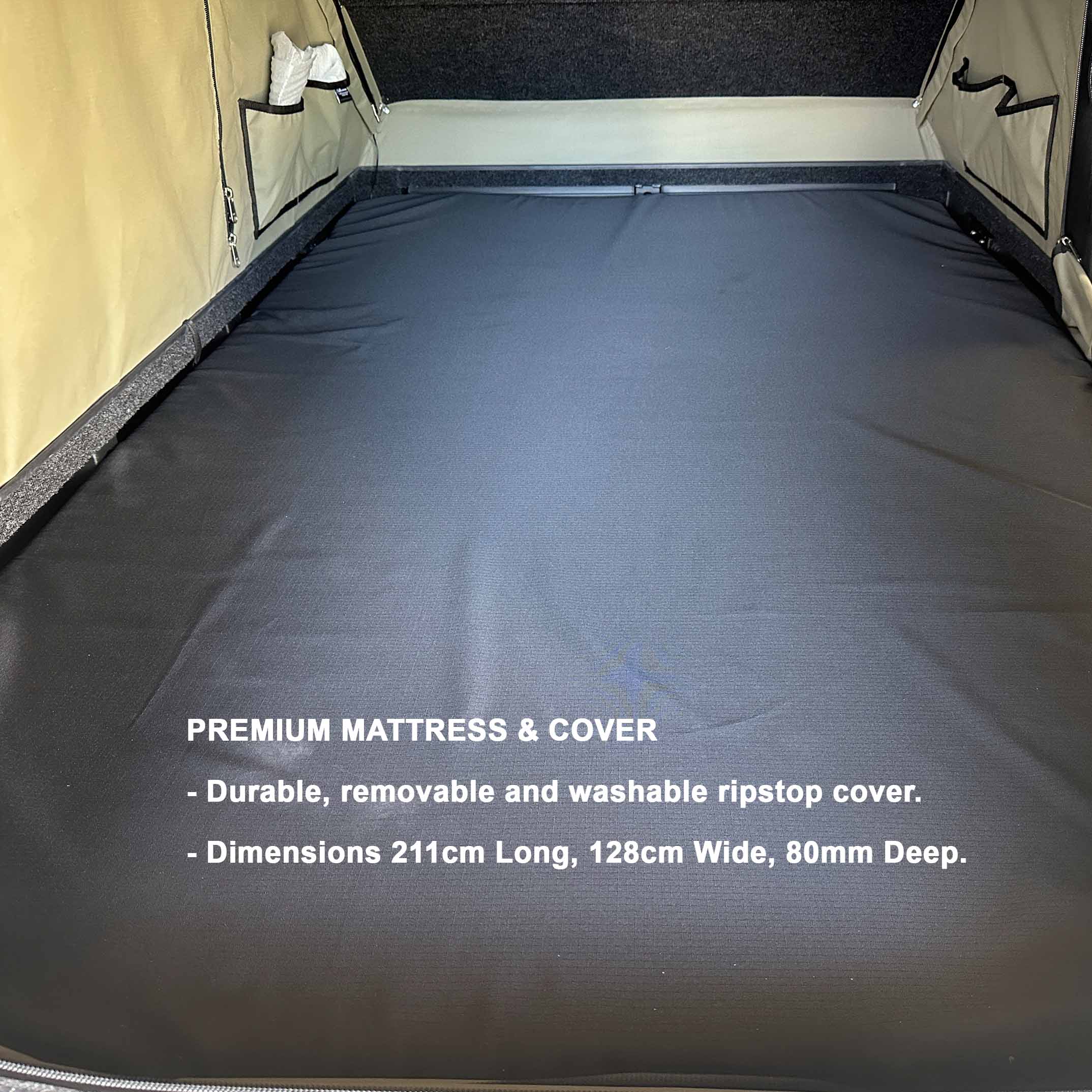 AX27 Clamshell Rooftop Tent | Heavy-Duty Hard Shell RTT Australia