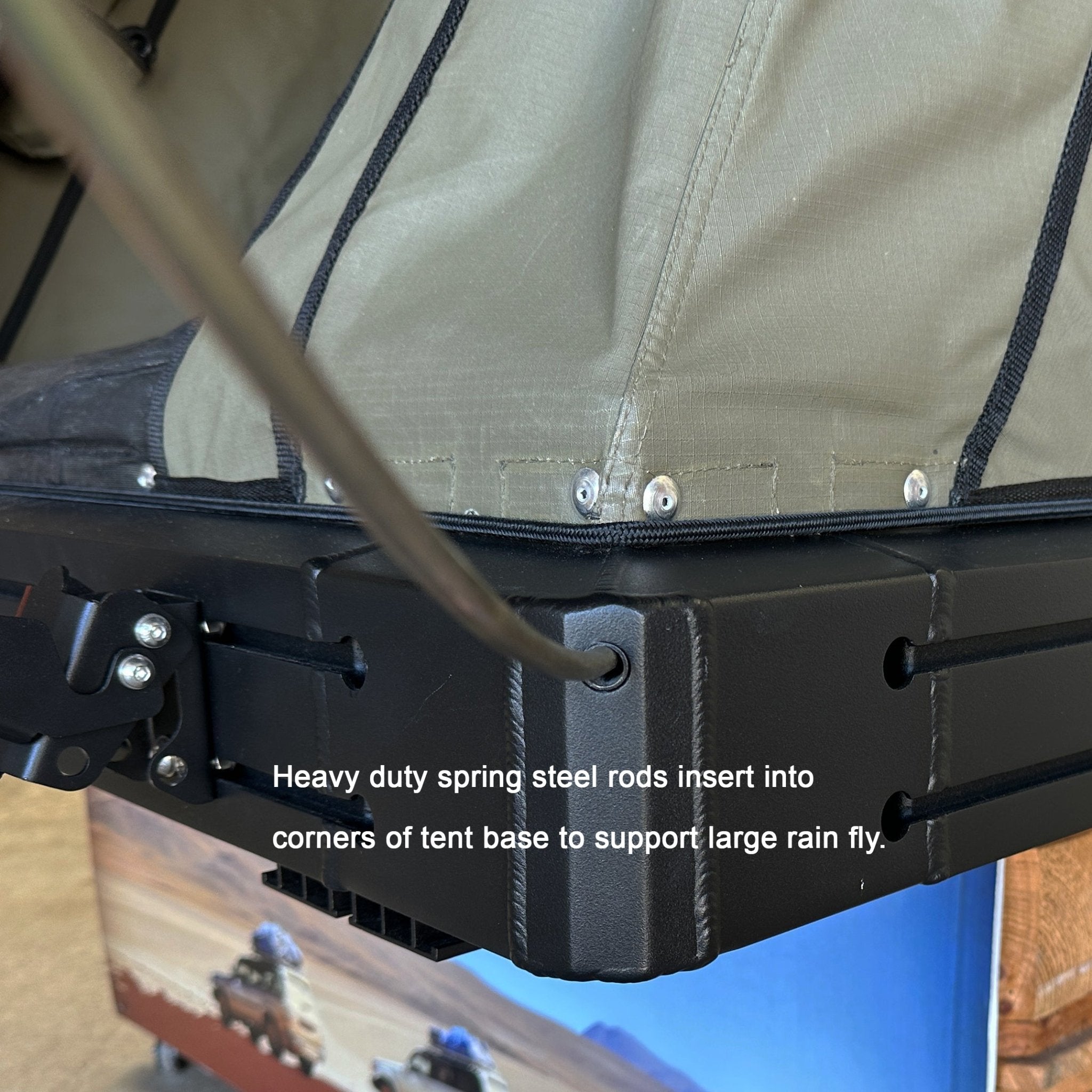 AX27 Clamshell Rooftop Tent | Heavy-Duty Hard Shell RTT Australia