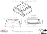 VW Amarok Double Cab 2023+ Xpedition CapRax Canopy by Rhinoman - The Bush Company