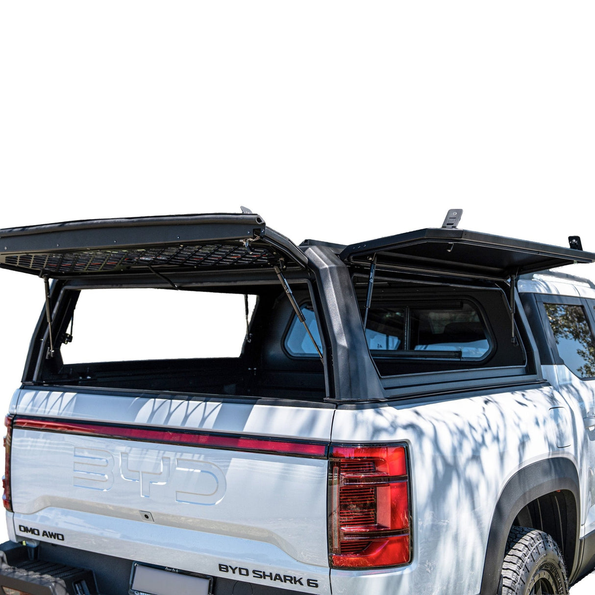 BYD Shark Dual Cab 2025+ Xpedition CapRax Canopy by Rhinoman - The Bush Company