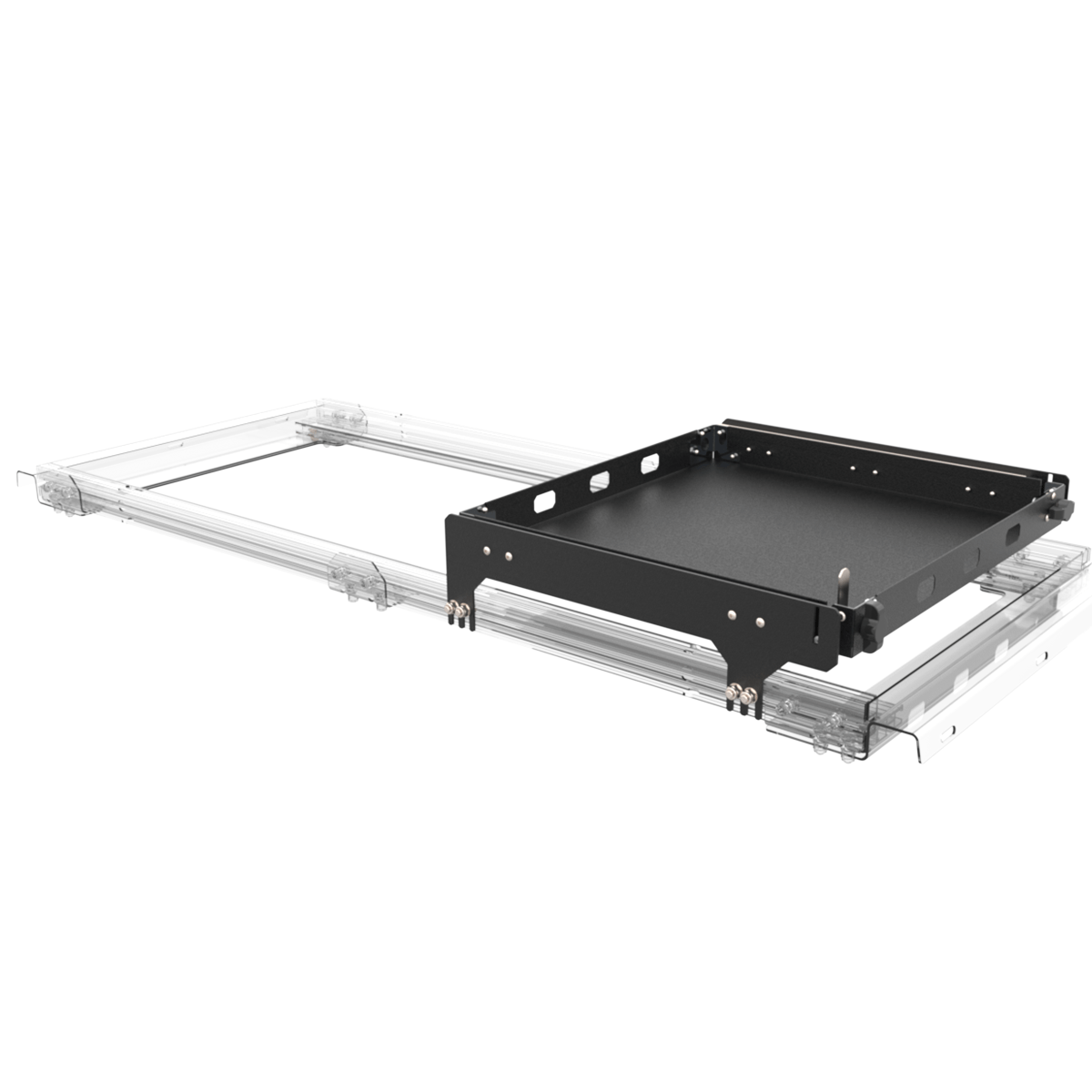Pull Out Slides For Canopy Storage Rack - The Bush Company