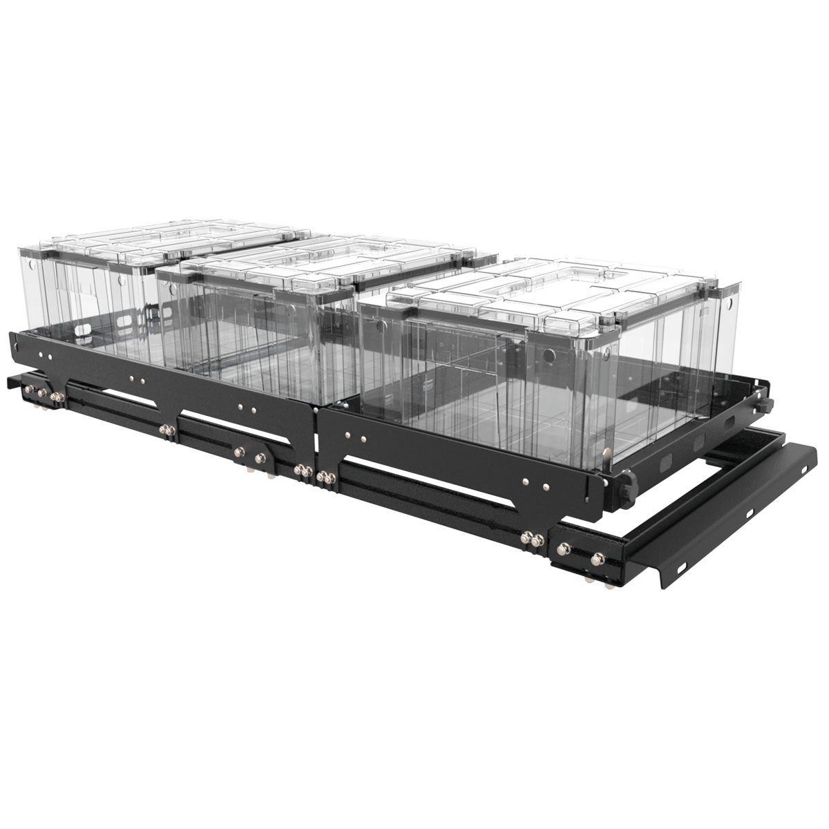 Pull Out Slides For Canopy Storage Rack - The Bush Company