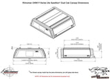 GWM Cannon Dual Cab 2020 - 2025 Xpedition CapRax Canopy by Rhinoman - The Bush Company