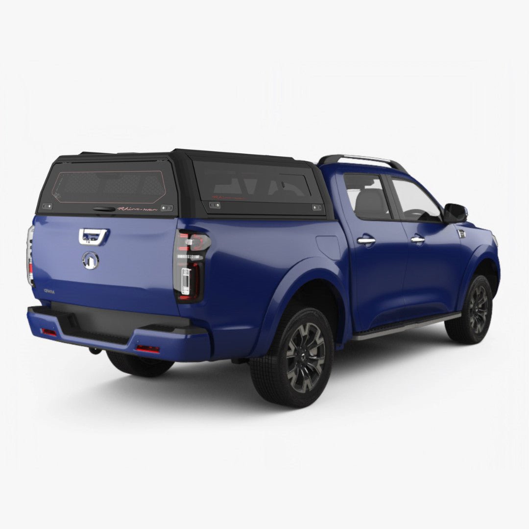 GWM Cannon Dual Cab 2020 - 2025 Xtreme CapRax Canopy by Rhinoman - The Bush Company