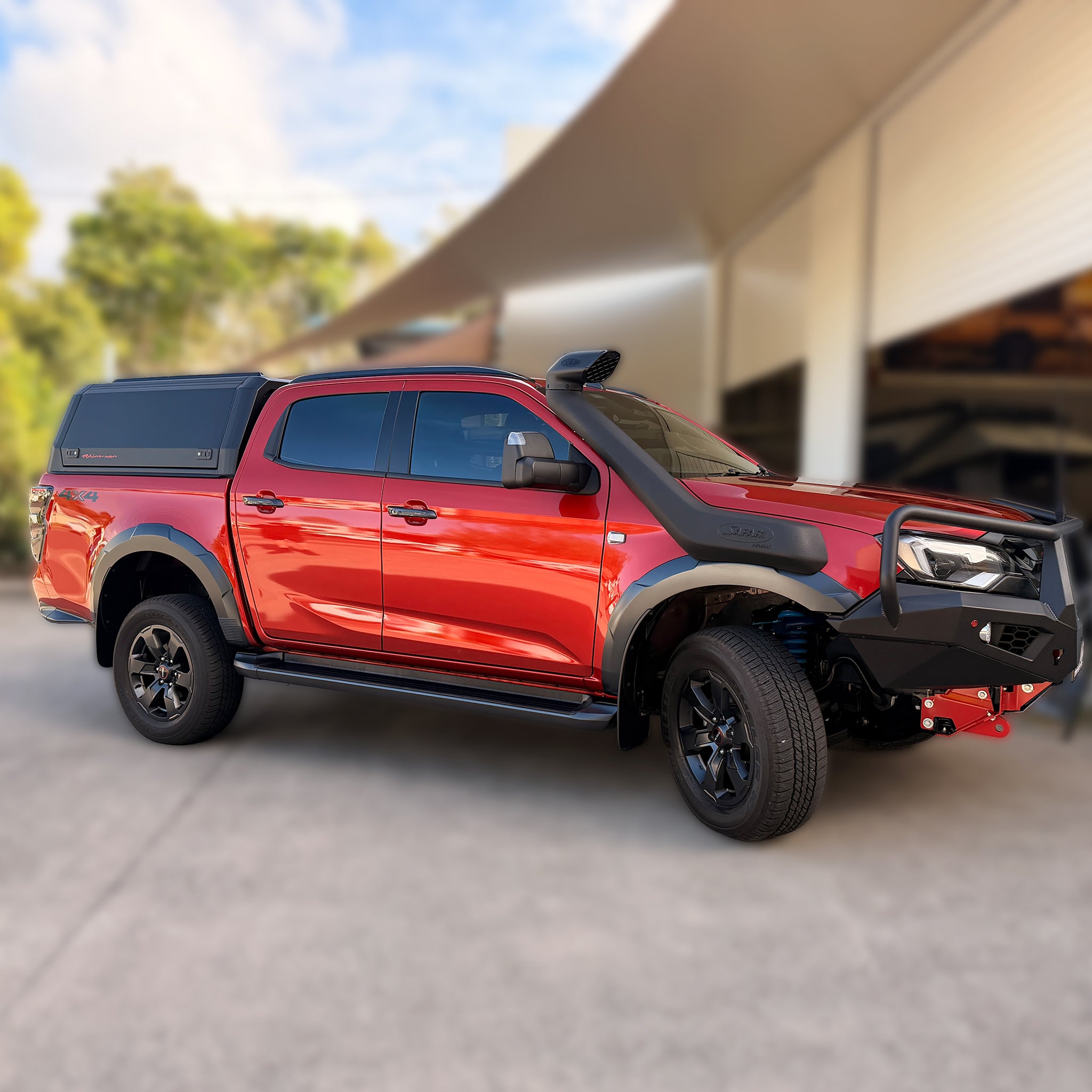 Isuzu D-Max 2021+ Dual Cab Xpedition CapRax Canopy | The Bush Company