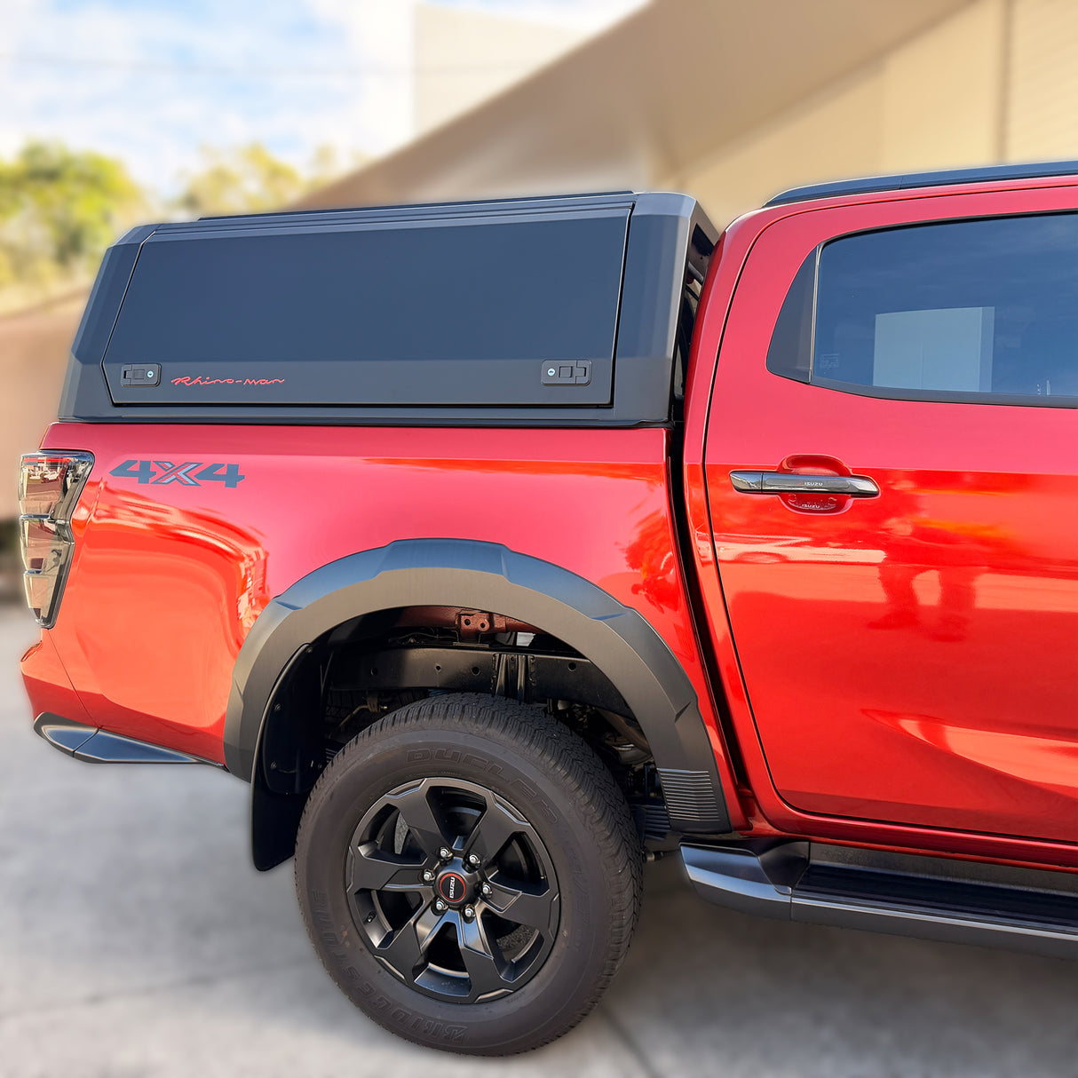 Isuzu D-Max 2021+ Dual Cab Xpedition CapRax Canopy by Rhinoman - The Bush Company