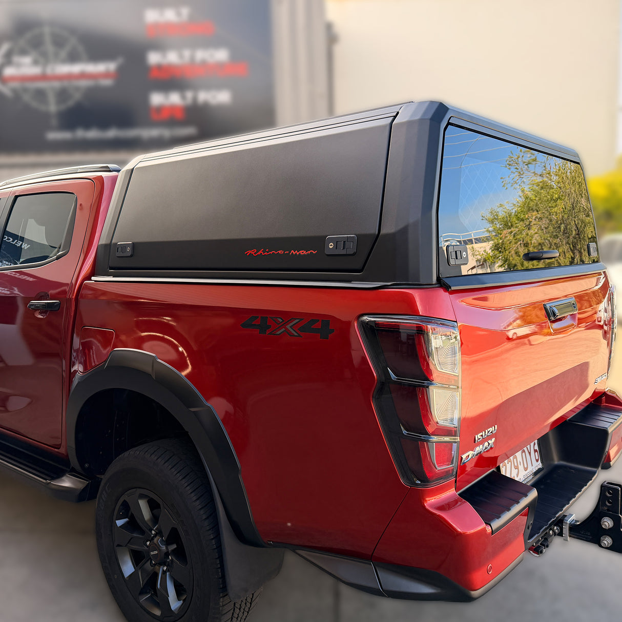 Isuzu D-Max 2021+ Dual Cab Xpedition CapRax Canopy by Rhinoman - The Bush Company