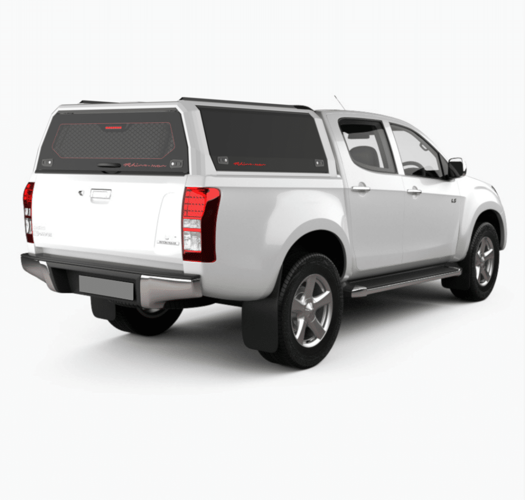 Isuzu D-Max 2013–21 Xpedition CapRax Canopy | Aluminium Ute Canopy