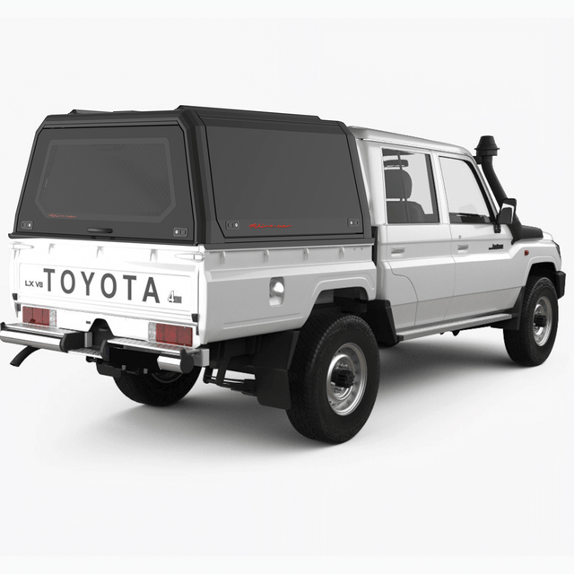 Landcruiser 70 Series Dual Cab Xpedition Caprax Canopy by Rhinoman - The Bush Company