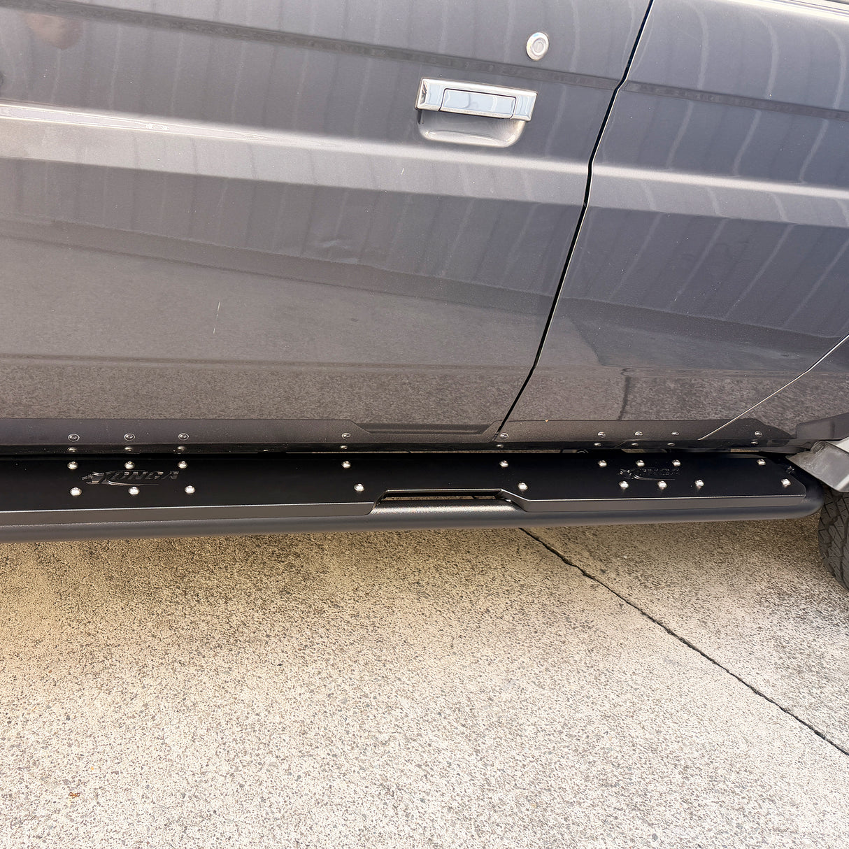 ONCA Landcruiser 70 Series Dual Cab Extreme Rock Sliders - The Bush Company
