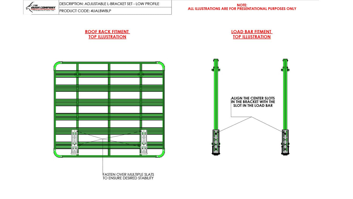 Low Profile L Bracket - The Bush Company
