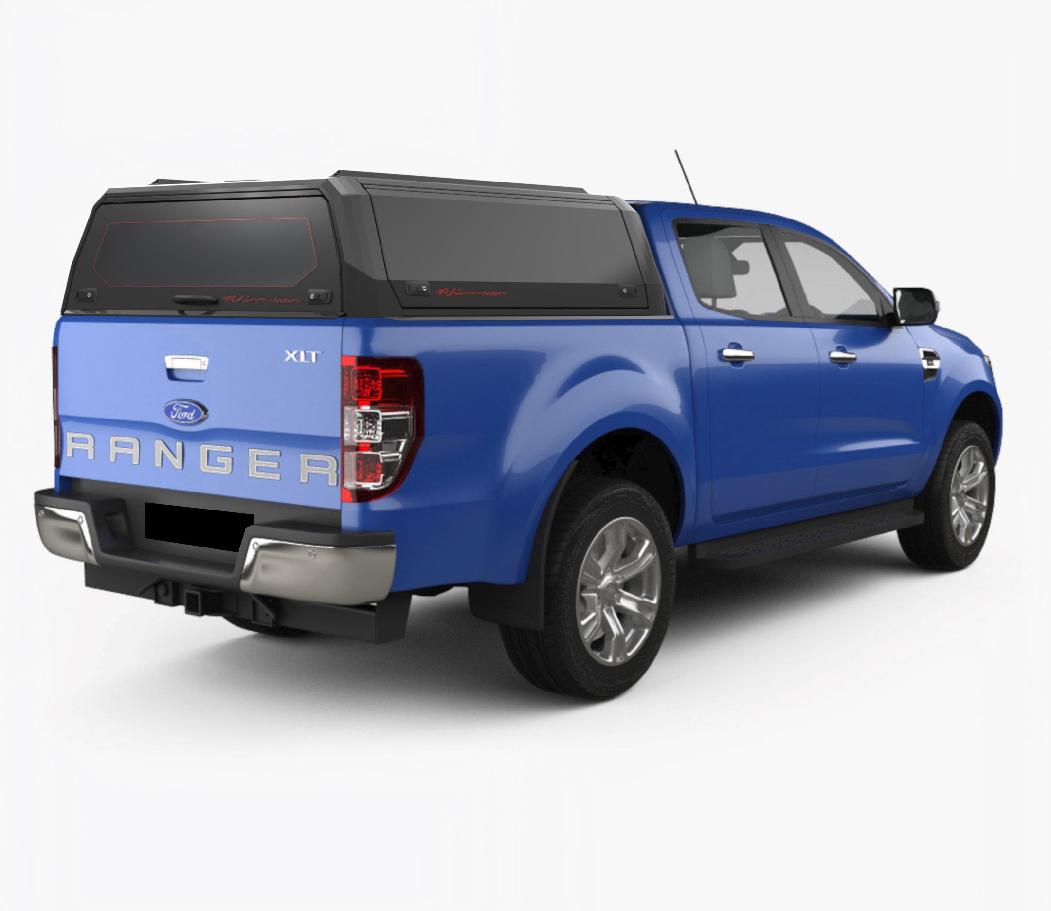 Ford Ranger PX Dual Cab Canopy | Heavy-Duty Aluminium by CapRax