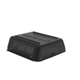 Black Xtreme canopy with its glass doors closed