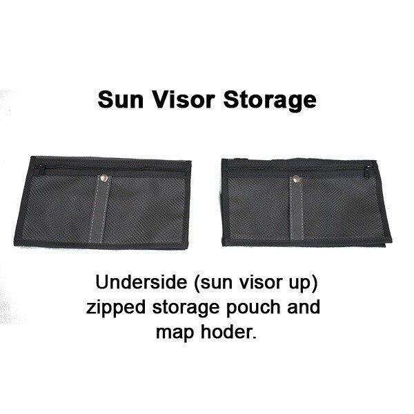 Toyota Landcruiser (J70) Series - Sun Visor Storage - The Bush Company