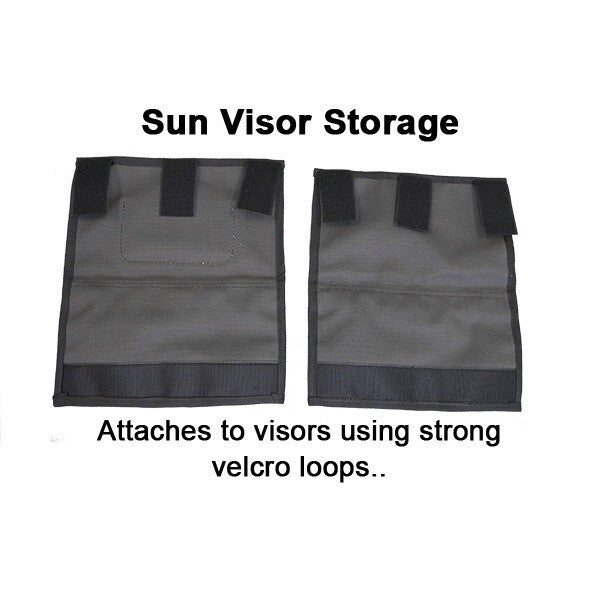Toyota Landcruiser (J70) Series - Sun Visor Storage - The Bush Company