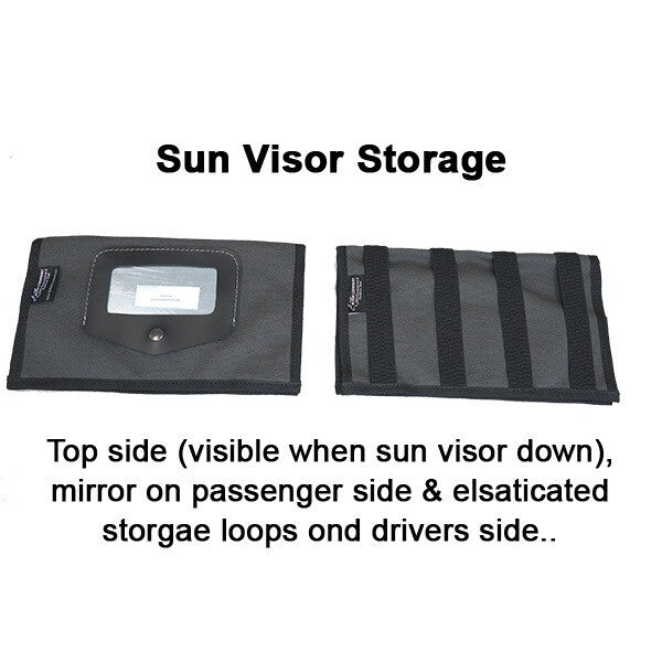 Toyota Landcruiser (J70) Series - Sun Visor Storage - The Bush Company