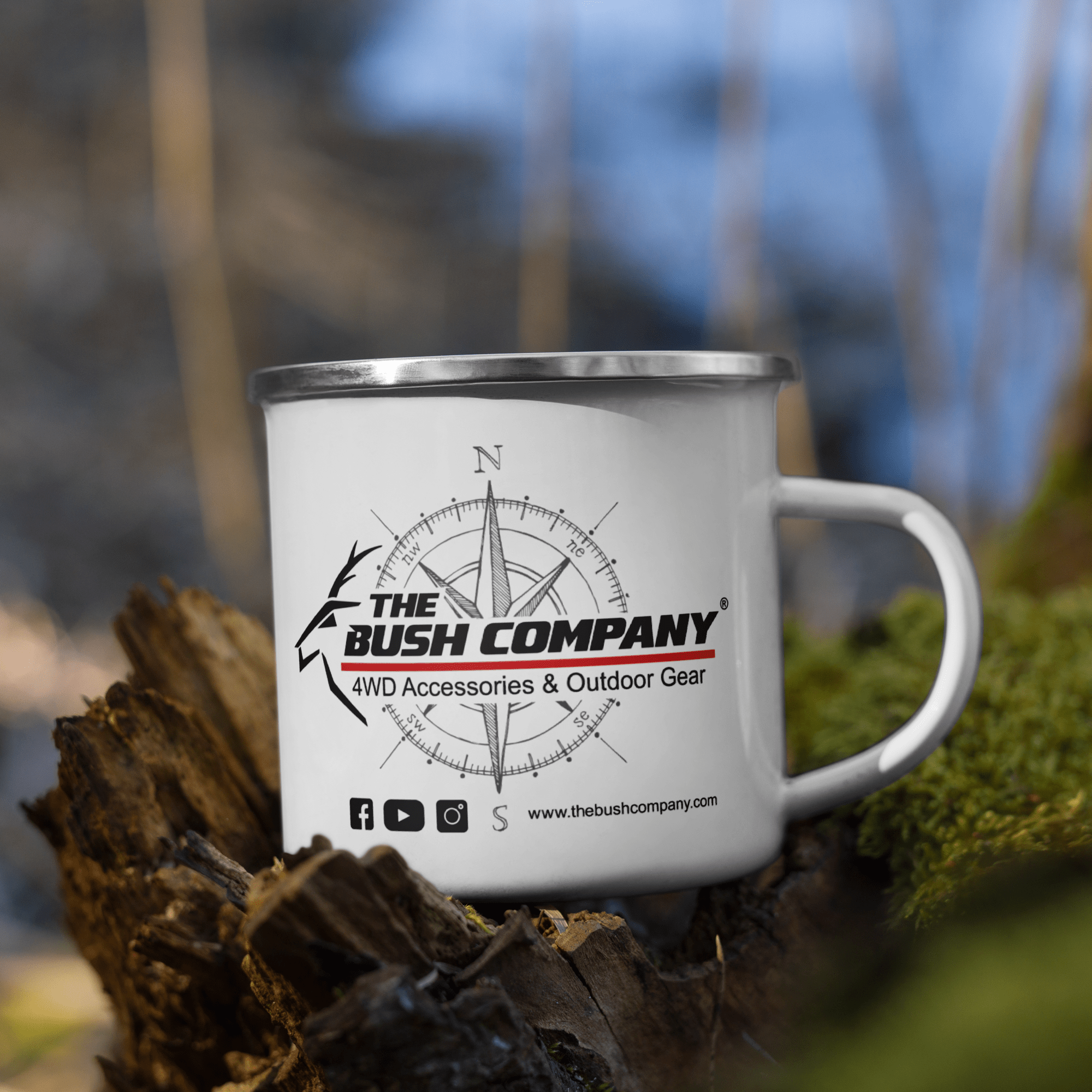 Enamel Camping Mug – Durable, Lead-Free | The Bush Company