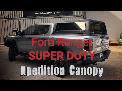 Ford Ranger SUPER DUTY Dual Cab Xtreme CapRax Canopy by Rhinoman